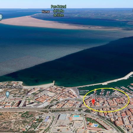 Apt Ideal Para Familias Cerca Del Mar L'Ampolla Luaran gambar