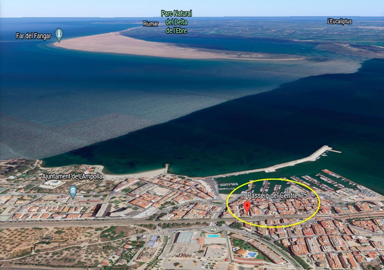 Apt Ideal Para Familias Cerca Del Mar L'Ampolla Luaran gambar